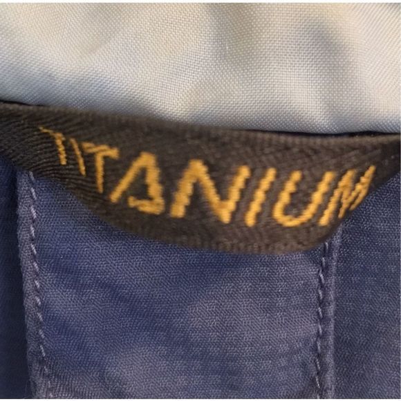 Columbia Purple Titanium OmniTech Waterproof  WindProof Hooded Jacket  SZ L  EUC - Picture 7 of 12